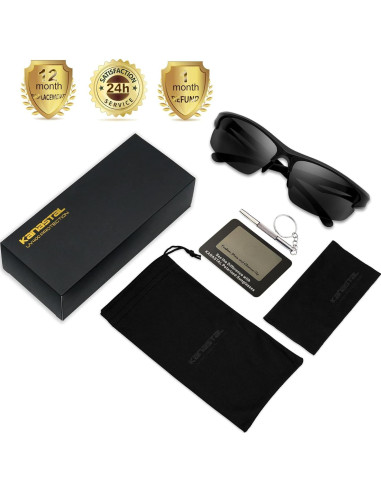 Gafas de sol KANASTAL deportivas polarizadas UV400 para correr