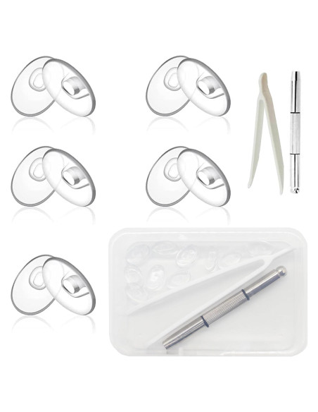 Almohadillas para nariz de gafas Mingbuy 16 piezas antideslizantes