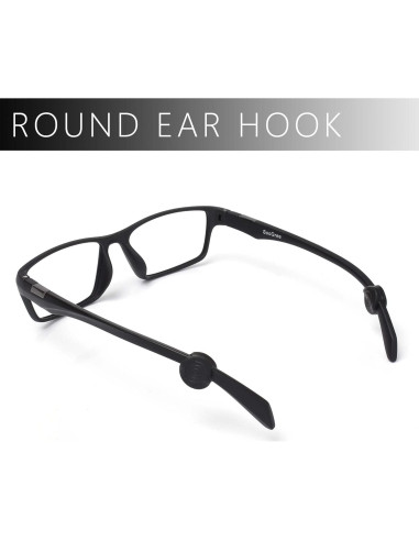 16 Pares de Clips de Silicona Antideslizantes para Gafas