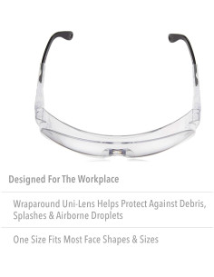 Gafas de Seguridad Uvex Ultra-Spec 2000 Lente Clara Anti-Rayas 2