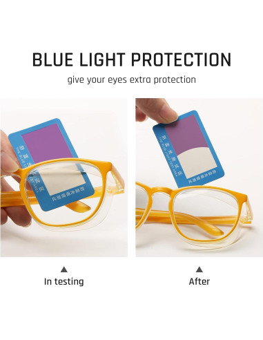 Gafas de Seguridad Antivaho Amarillo Huevo para Adultos