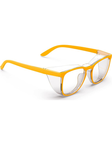 Gafas de Seguridad Antivaho Amarillo Huevo para Adultos