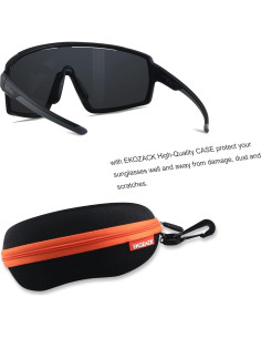 Gafas de Ciclismo EKOZACK Ec01 UV400 Antideslizantes 2