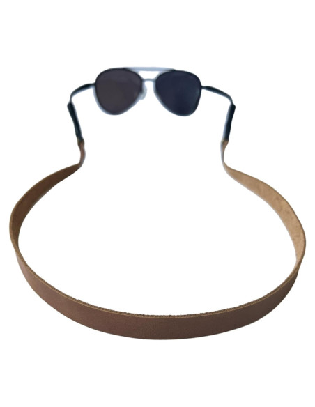 Correa de Gafas de Cuero PVS-002 Marrón 60 cm Unisex