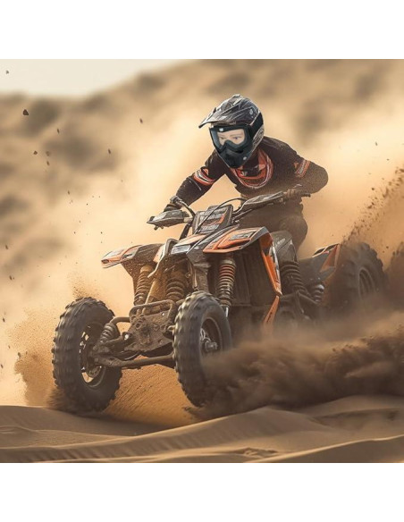 Gafas de Motocicleta Vintage con Máscara Removible - Colorido