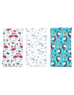 Pack 3 Fundas de Gafas PU con Cierre Superior