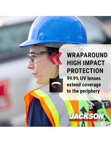 Gafas de seguridad Jackson SG - Protección ocular unisex