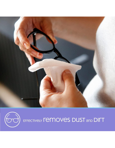 Toallitas para Lentes Nice 'N CLEAN 600 Unidades Sin Amoníaco