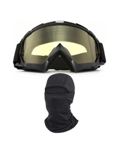 Gafas de Motocicleta Immoono MOON039 con Balaclava Unisex