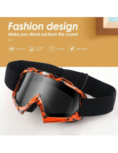 Gafas de Motocicleta GGBuy MT003 Anti Rayones UV400 2