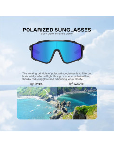 Gafas de sol deportivas WGKVP 5051 UV400 polarizadas 2