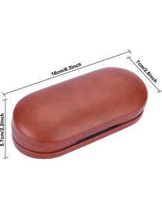 Estuche 2 en 1 Muf para Lentes y Gafas Marrón 2