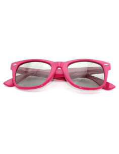 Gafas 3D Newbee Fashion Rosa Brillante para Adultos