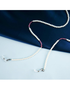 Cadena de Gafas BILIONE de Perlas 79 cm Ajustable 2