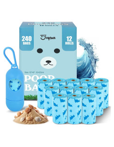 Bolsas de Popo para Perros Joyeux 240 Unidades a Prueba de Fugas