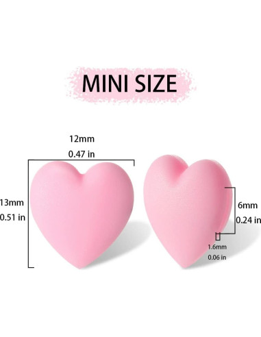 15 Pares de Retenedores de Gafas Silicona iGeyzoe Amor Rosa