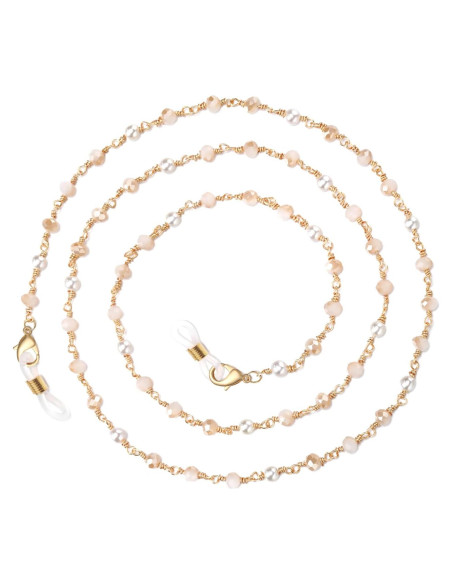 Cadena de Gafas Humlbird para Mujeres 67 cm Cristal Natural