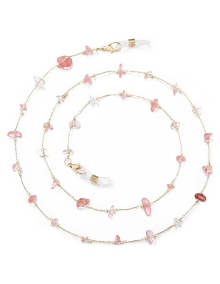 Cadena de Gafas Humlbird para Mujeres 73 cm Cristal Natural