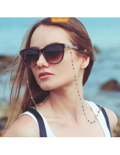 Cadena de Gafas Humlbird para Mujeres 67 cm Cristal Natural 2