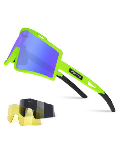 Gafas de Ciclismo Polarizadas Moofee con Lentes Intercambiables