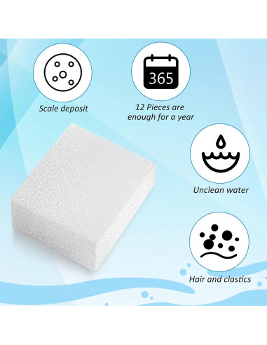 Filtros de Espuma Mudder 12 Pcs para Fuente de Agua Mascotas