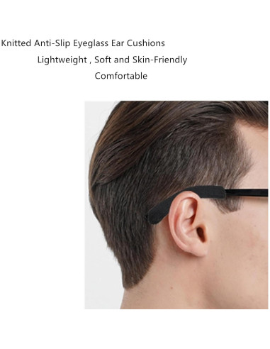 Almohadillas Antideslizantes DECKER para Gafas 3 Pares