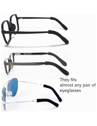 Almohadillas Antideslizantes DECKER para Gafas 3 Pares