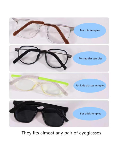 Almohadillas Antideslizantes DECKER para Gafas 3 Pares