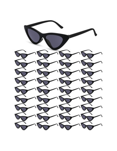 50 Pares de Gafas de Sol Retro Estilo Gato Tellegloww