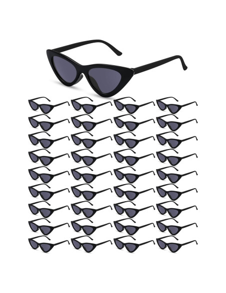 50 Pares de Gafas de Sol Retro Estilo Gato Tellegloww