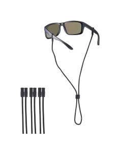 Correa para Gafas LVVFIT 3pcs Ajustable Negro