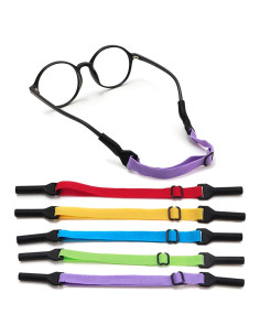 Correa Ajustable para Gafas UPIONIC 5 Pcs Niños Antideslizante