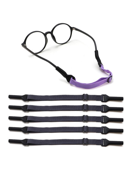 Correa Ajustable para Gafas UPIONIC 5 Pcs Niños Antideslizante