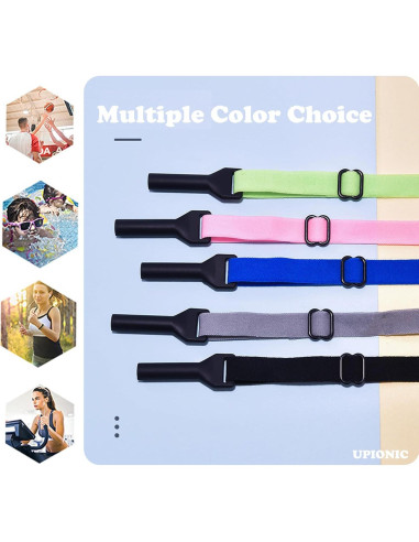 Correa Ajustable para Gafas UPIONIC 5 Pcs Niños Antideslizante