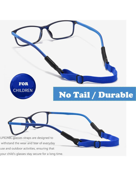 Correa Ajustable para Gafas UPIONIC 5 Pcs Niños Antideslizante