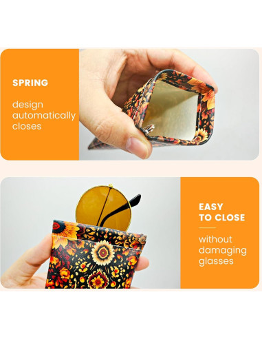 3 Estuches Suaves para Gafas Bohemios - Protección y Estilo