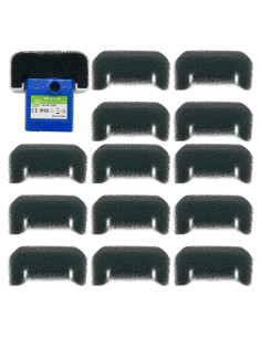 Paquete de 12 Filtros de Esponja Katlikatqi para Fuente de Agua