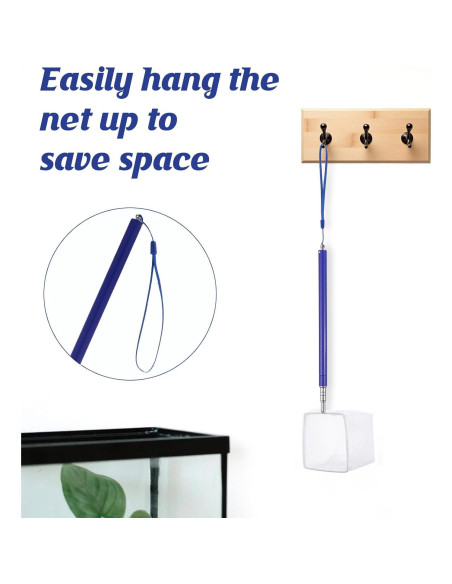 Red de Acuario Psyqtsuary con Mango Extensible 21.5-100cm Red de Acuario Psyqtsuary con Mango Extensible 21.5-100cm