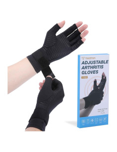 Guantes de Compresión Tikaton Infundidos con Cobre para Dolor de Mano