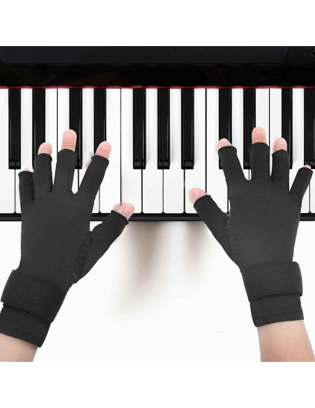 Guantes de Compresión Tikaton Infundidos con Cobre para Dolor de Mano