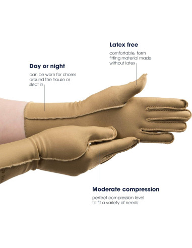 Guantes de Compresión Isotoner para Artritis Dedo Completo