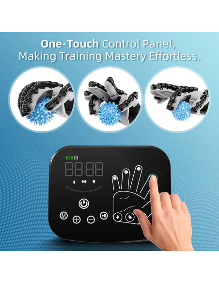 Guantes de Rehabilitación CUREBONE Mano Izquierda 8 Niveles