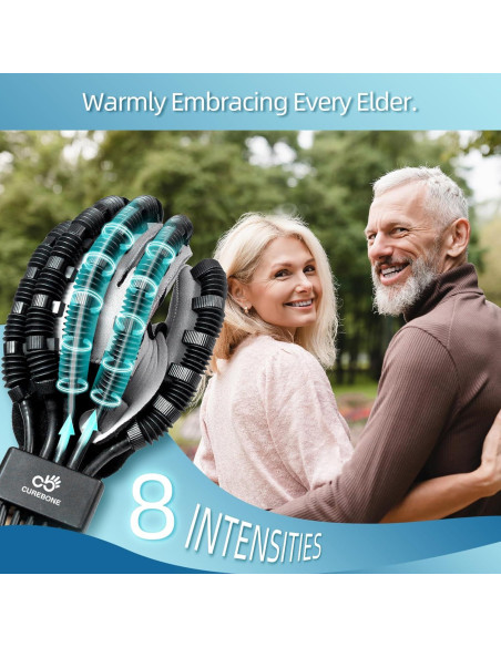 Guantes de Rehabilitación CUREBONE Mano Izquierda 8 Niveles