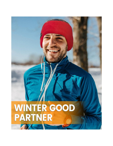 Calentadores de Oídos BEACE Doble Capa Forro Polar Unisex