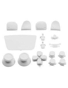 16 Piezas Botones Reemplazo Gamepad Bewinner Blanco