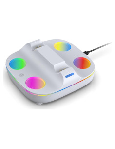 Dock de Carga Dobe TP5-35115 Blanco con Luz RGB
