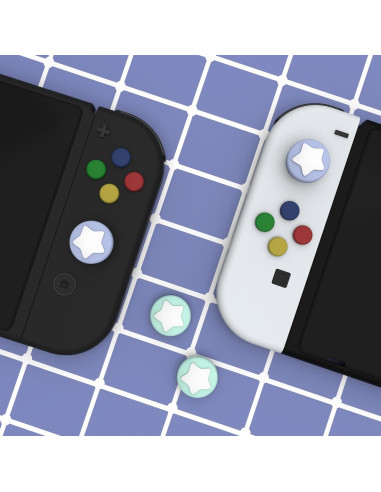 Tapa de Joystick eXtremeRate para Nintendo Switch Lite Verde Menta