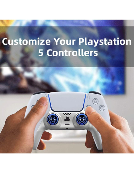 Cubierta de agarre analógico Jaees 12 piezas para PS5/PS4/Xbox