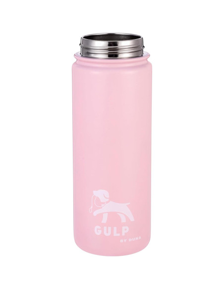 Botella de Agua Aislada Duna para Perros 532 ml Rosa