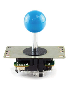 Joystick Sanwa JLF-TP-8YT Azul 4/8 Vías Ajustable para Arcade 2
